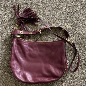 Michael Kors maroon hobo